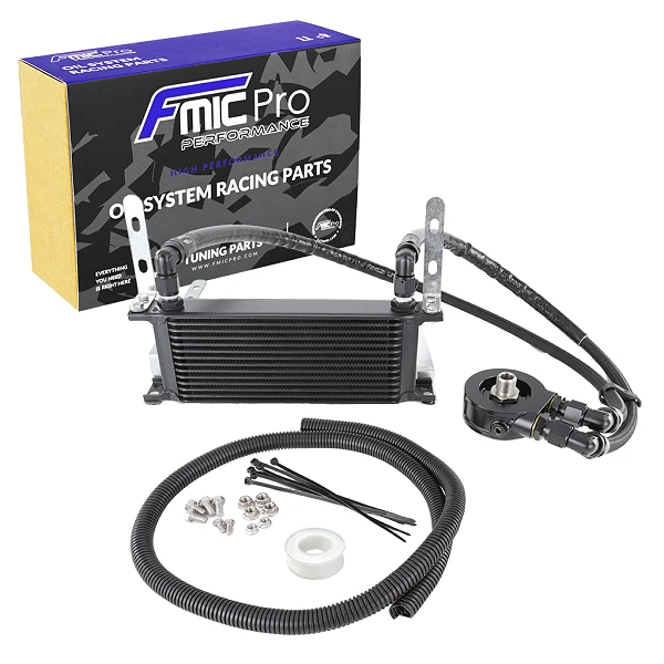Zestaw chłodnicy oleju silnikowego FMIC.Pro Audi A3 A4 TT Seat Leon Skoda Octavia VW Golf GTI R MK6 2.0T EA888 GEN2 2008-2015