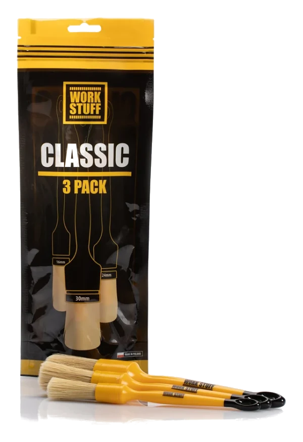 WORK STUFF Detailing Brush Classic 3-pack