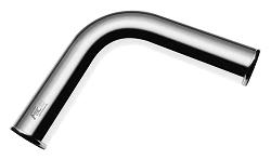 Kolanko aluminiowe 90' 48mm, 30cm