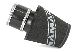 Uniwersalny stożkowy filtr powietrza aluminium Ramair JS-175-100-BK-KIT 102mm