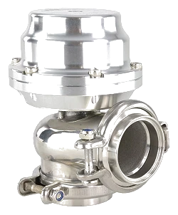 Wastegate JR.Spec V-BAND 40mm srebrny