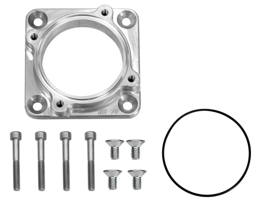 Adapter do Elektronicznej Przepustnicy 70mm Bosch MZR Garage do Nissan RB20 RB25 GREDDY FREDDY Kolektor Ssący