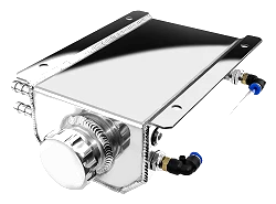 Uniwersalny aluminiowy zbiorniczek płynu chłodniczego JRspec 1L