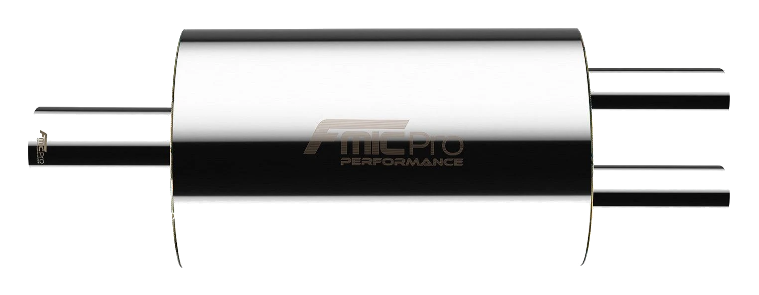 Tłumik przelotowy owalny FMIC.Pro 425mm 63/89mm
