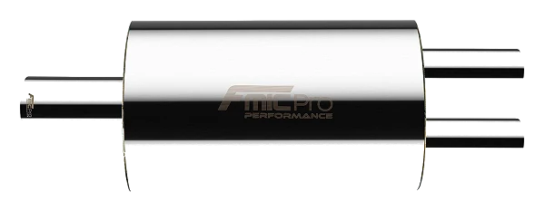 Tłumik przelotowy owalny FMIC.Pro 425mm 63/89mm