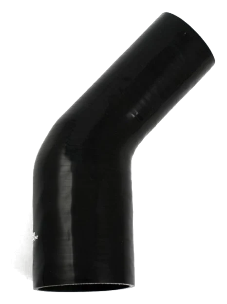 Wąż silikonowy czarny 45 stopni 3,5 - 4" (89-102mm)