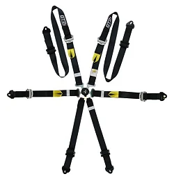 Pasy bezpieczeństwa GT2I Pro V3 Black FIA Approved 8853-2016 - GT-HAR6HV6L.N.30