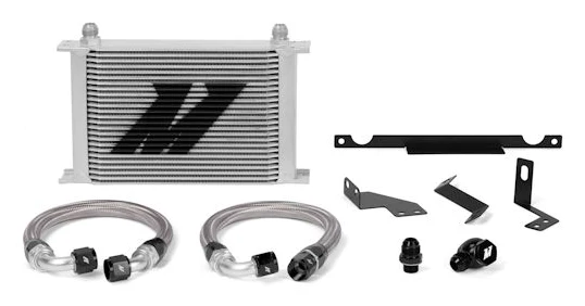 Zestaw chłodnica oleju Mishimoto Mitsubishi Lancer Evolution VII/VIII/IX 2001-2007 Srebrna