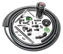 Air Oil Separator (AOS-R) Kit for Subaru 09-13 XT / 08-14 WRX / 15-21 STi Radium Engineering