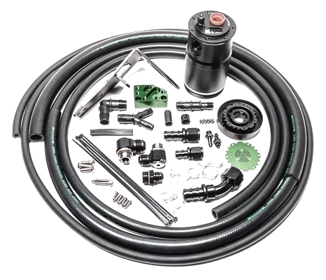 Air Oil Separator (AOS-R) Kit for Subaru 09-13 XT / 08-14 WRX / 15-21 STi Radium Engineering