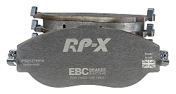 DP82127RPX Sportowe klocki hamulcowe RP-X Racing EBC Brakes Audi A3 8Y A3 quattro 8Y S3 8V S3 8Y TT 8S TT quattro 8S TTS quattro 8S CUPRA Formentor Leon Seat Leon 5F Leon 5F Cupra Skoda Octa