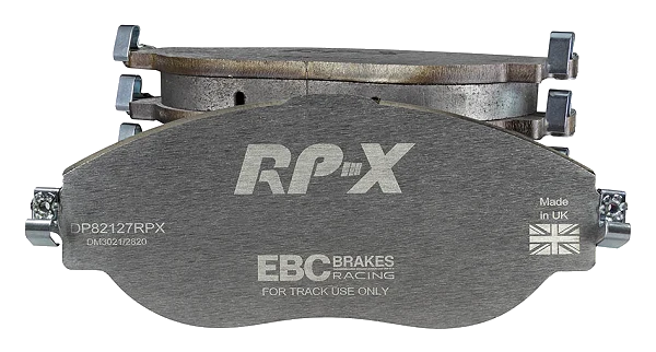 DP82127RPX Sportowe klocki hamulcowe RP-X Racing EBC Brakes Audi A3 8Y A3 quattro 8Y S3 8V S3 8Y TT 8S TT quattro 8S TTS quattro 8S CUPRA Formentor Leon Seat Leon 5F Leon 5F Cupra Skoda Octa