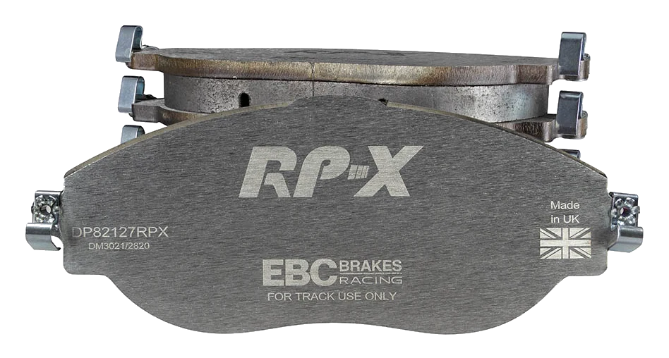 DP82127RPX Sportowe klocki hamulcowe RP-X Racing EBC Brakes Audi A3 8Y A3 quattro 8Y S3 8V S3 8Y TT 8S TT quattro 8S TTS quattro 8S CUPRA Formentor Leon Seat Leon 5F Leon 5F Cupra Skoda Octa