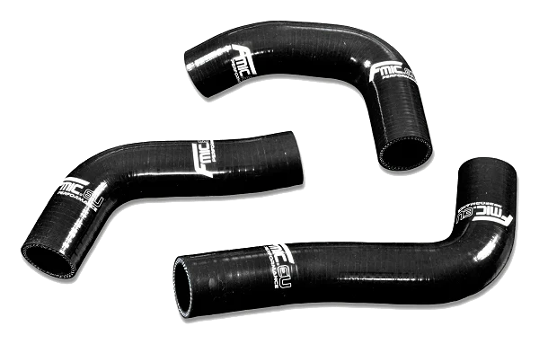 Zestaw Przewodów Silikonowych do Układu Chłodzenia FMIC.EU Mazda Miata MX5 NA8C BPZE 1.8 1989-1998 - Czarny
