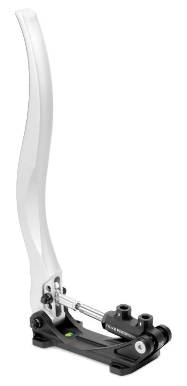 Nuke Performance Hydraulic Handbrake DriftSpec Pro Billet Organic Flow 420mm Silver