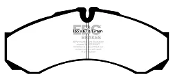 DP1294/2 Klocki hamulcowe ULTIMAX2 EBC Brakes IVECO COMMERCIAL Daily 992006 29L Daily 992006 35S - DP1294/2