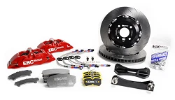 BBK029BLK-1 Big brake kit EBC Brakes Abarth 500 595 695