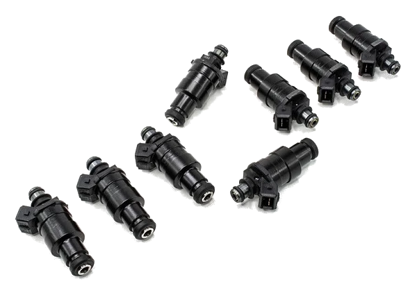 Zestaw wtryskiwaczy DeatschWerks uniwersalne nisko ohmowe 11mm 8szt 1200cc/min