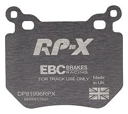 DP81996RPX Sportowe klocki hamulcowe RP-X Racing EBC Brakes BMW 1 Series E82 Coupe 135 1 Series E88 Convertible 135 BMW 135