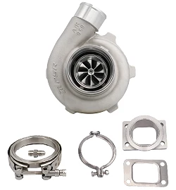 Turbosprężarka Pulsar PSR 2867 Gen2 550HP .64 T25 Wlot 3" V-Band Wylot Stal Nierdzewna Łożyska kulkowe