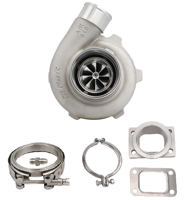 Turbosprężarka Pulsar PSR 2867 Gen2 550HP .64 T25 Wlot 3" V-Band Wylot Stal Nierdzewna Łożyska kulkowe