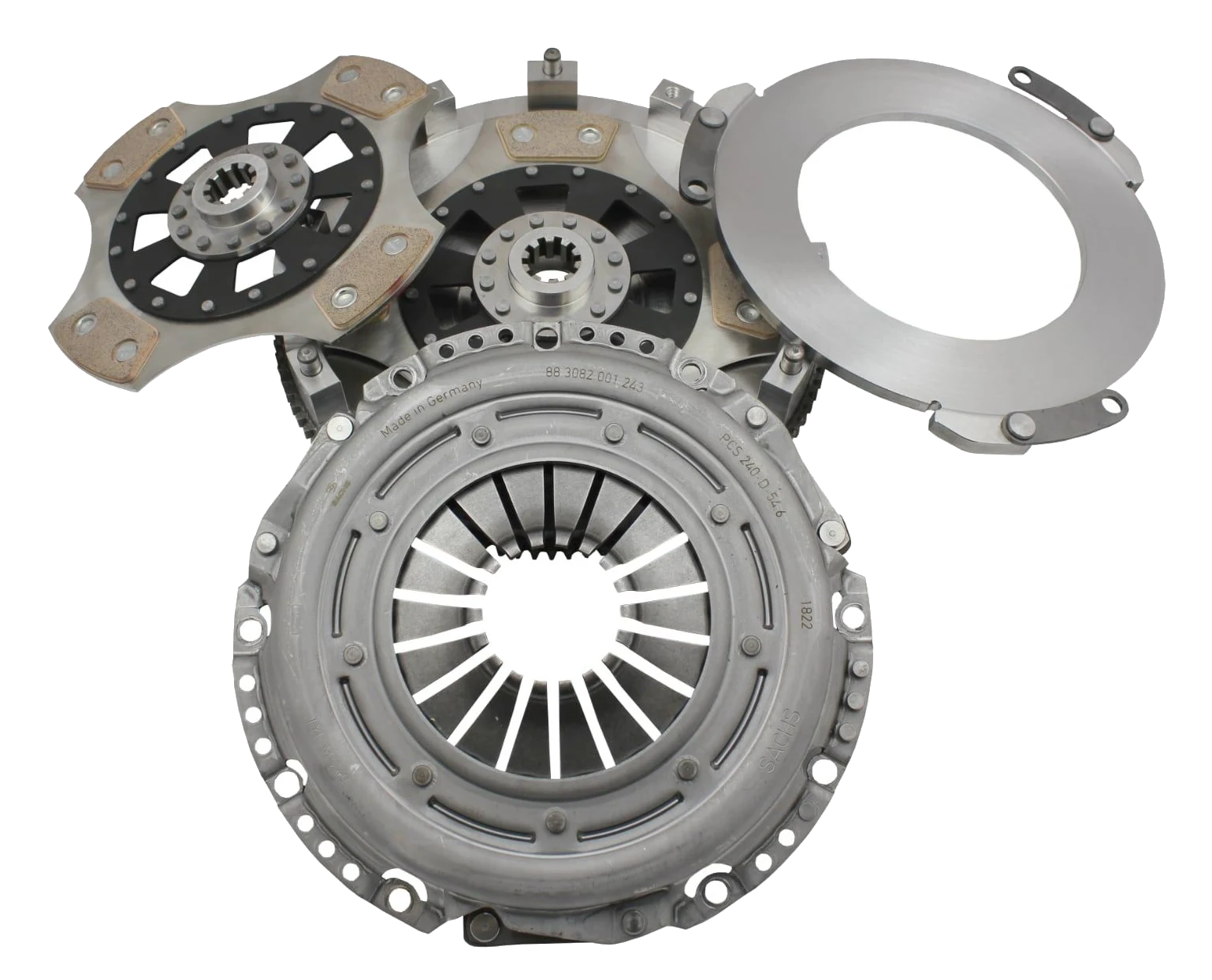 Sprzęgło dwutarczowe FTWL BMW M50 / M52 / M54 / S50 / S54 / M57 / E46 / M3 - STAGE 4 - FTWL-M50/M57TDSTG4
