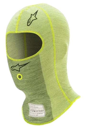 Alpinestars Balaclava ZX Evo v2 Yellow FIA Approved 8856-2018 - AL-4754320.J