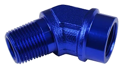 1/2 NPT 45' Nypel adapter żeńsko-męski Niebieski