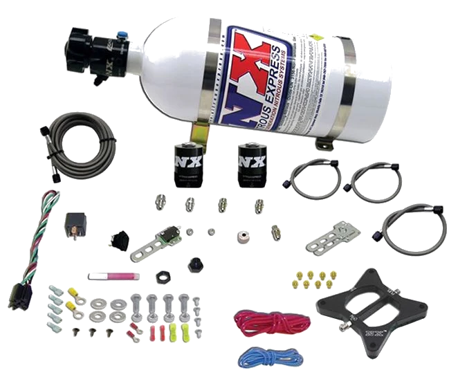 2 Valve Plate System With 10Lb Bottle for Ford Mustang 4.6L (50-150Hp) Nitrous Express NX 20946-10