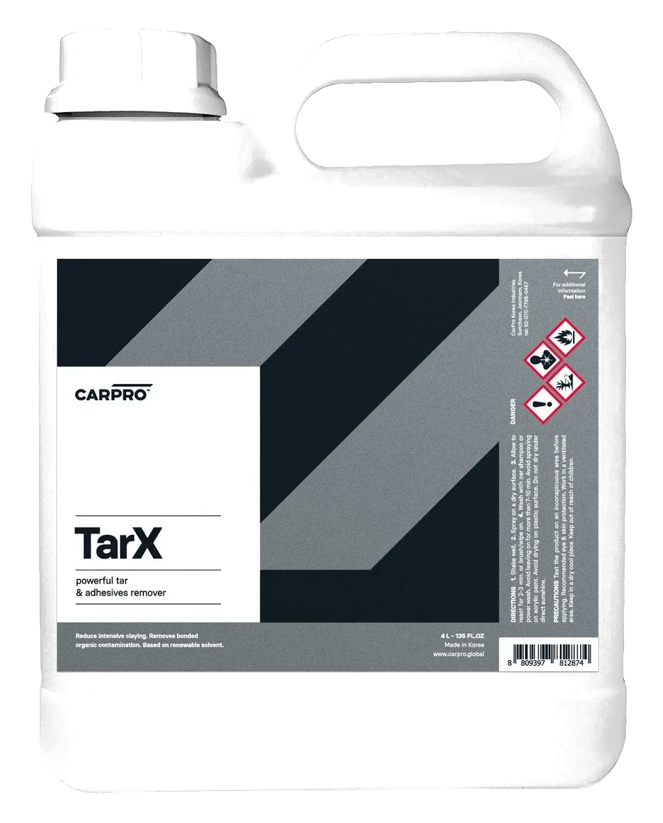 CAR PRO TarX usuwa zabrudzenia uliczne owady smołę klej żywice 4000ml 4l
