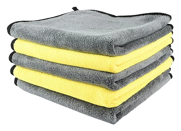 5x Ręcznik ścierka ściereczka z mikrofibry 40x40 cm 600g/m2 do mycia i osuszania