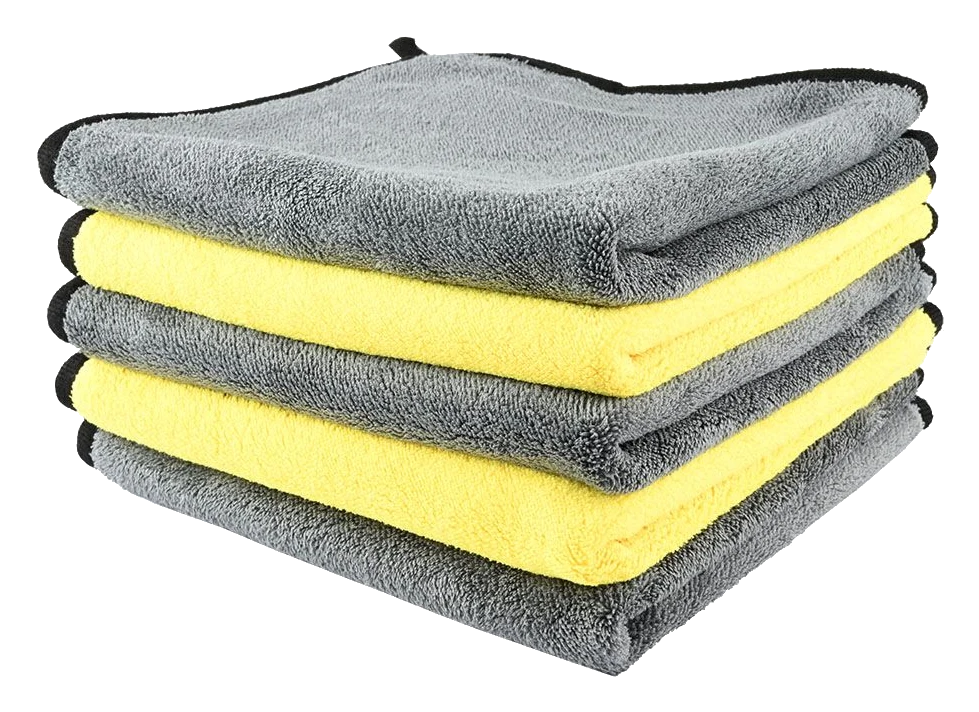 5x Ręcznik ścierka ściereczka z mikrofibry 40x40 cm 600g/m2 do mycia i osuszania