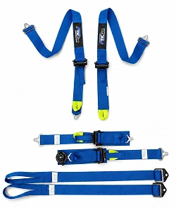 Pasy sportowe typu Formula FMIC.Pro FIA 2031 8853-2016 6-punktowe 2"x 2" Niebieskie