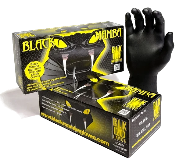 BLACK MAMBA Nitrile Gloves SIZE XXL