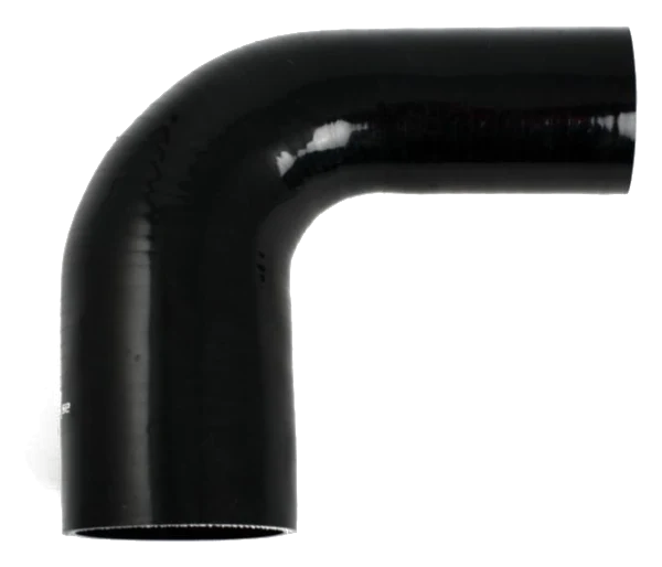 Wąż silikonowy czarny 90 stopni 2,375 - 3,125" (60 - 80mm)