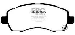 DP1138 Klocki hamulcowe ULTIMAX2 EBC Brakes Subaru Impreza Impreza Sport Legacy BD5 Legacy BG5 Legacy BD7 Legacy BG7