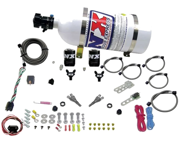 Dual Nozzle (35-150Hp) with 10Lb Bottle for Nissan / Infiniti Nitrous Express NX 20716-10