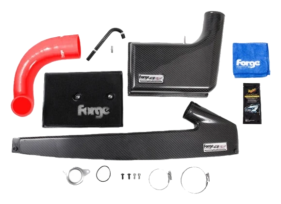 Karbonowy zestaw dolotowy Forge Motorsport FMINDK14-GTE.R Volkswagen Golf Mk7 GTE czerwony - FO-FMINDK14-GTE.R