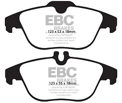 DPX2012 Klocki hamulcowe ULTIMAX2 EBC Brakes Mercedes-Benz EClass Coupe C207 E350 TD GLKClass X204 GLK200 GLKClass X204 GLK220 GLKClass X204 GLK250 GLKClass X204 GLK280 GLKClass X204 GLK300