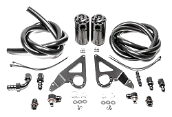 Dual Catch Can Kit for 2022+ Subaru BRZ / Toyota GR86 Fluid Lock Radium Engineering