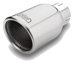 Uniwersalna końcówka tłumika okrągła 90mm długość 190mm średnica montażowa 50mm - N1-90RS/50
