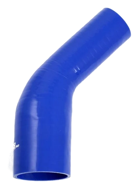 Wąż silikonowy niebieski 45 stopni 2,375 - 2,5" (60 - 63mm)