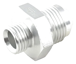 Nypel adapter redukcyjny męsko-męski AN6 ORB AN8 JIC Srebrny