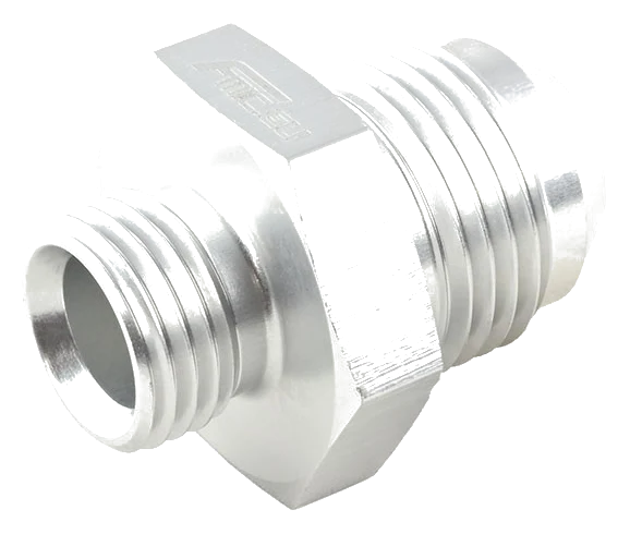 Nypel adapter redukcyjny męsko-męski AN6 ORB AN8 JIC Srebrny