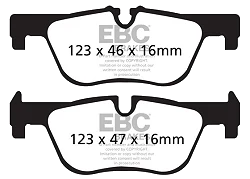 DP52132NDX Klocki hamulcowe BLUESTUFF NDX EBC Brakes BMW 4 Series F32 Coupe 428 4 Series F32 Coupe 430 4 Series xDrive F32 Coupe 428 4 Series xDrive F32 Coupe 430 4 Series F33 Convertible 42
