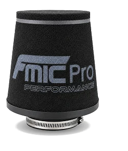 Stożkowy gąbkowy filtr powietrza FMIC.Pro dł. 155mm średnica montażowa 80mm