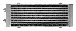 Chłodnica oleju FMIC.Pro jednostronna 360x140x40 srebrna