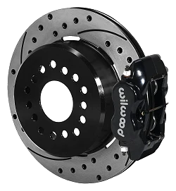 Wilwood 140-7141-D Forged Dynalite Zestaw hamulcowy tylny 12.19 wiercony czarny
