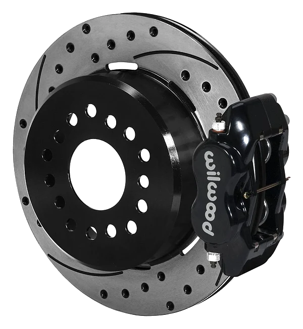 Wilwood 140-7141-D Forged Dynalite Zestaw hamulcowy tylny 12.19 wiercony czarny