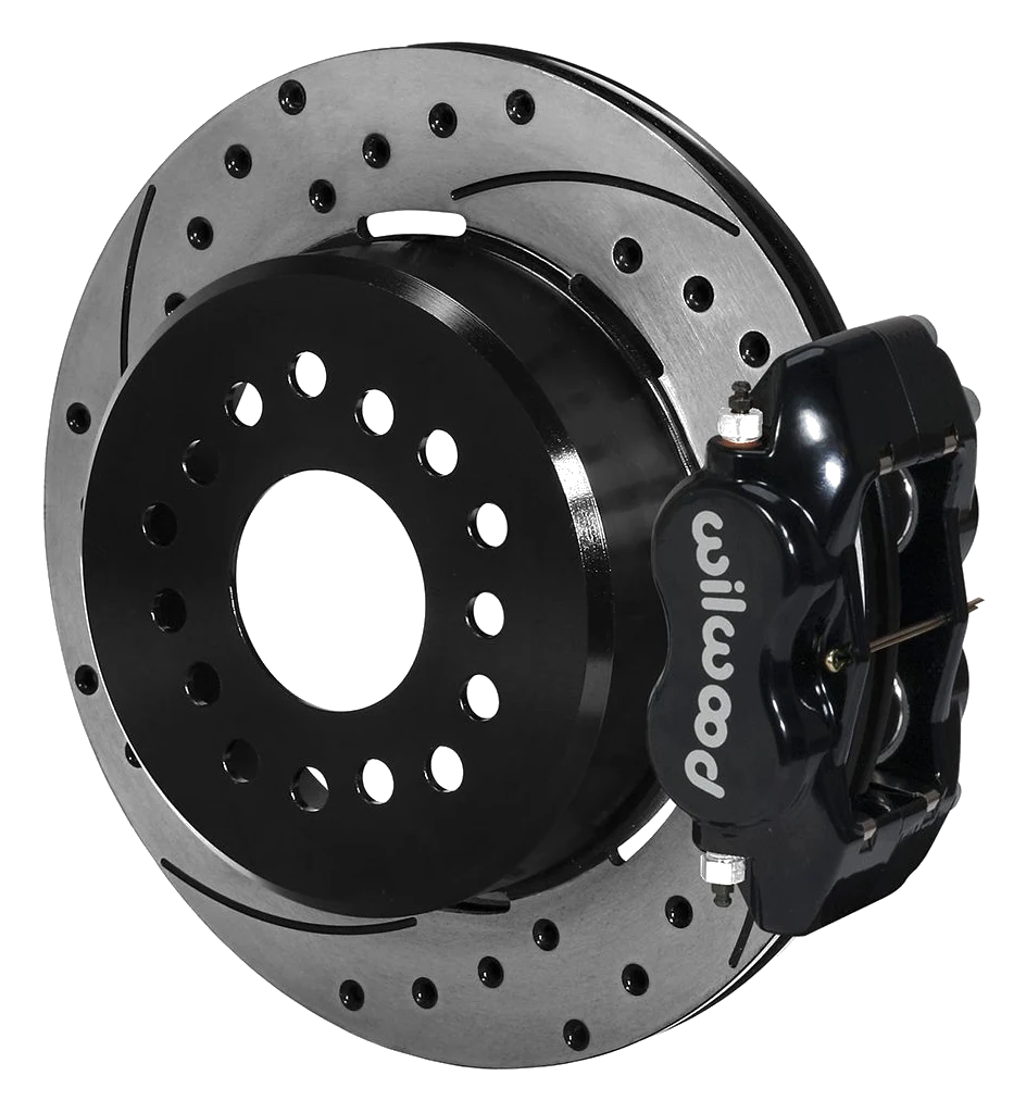 Wilwood 140-7141-D Forged Dynalite Zestaw hamulcowy tylny 12.19 wiercony czarny